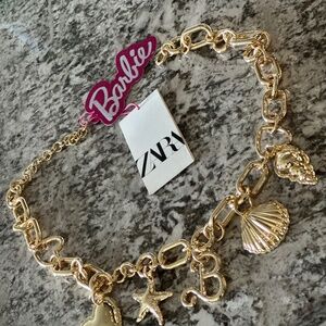 BARBIE™ MATTEL CHARMS BELT , new with tag ,limited edition ZARA